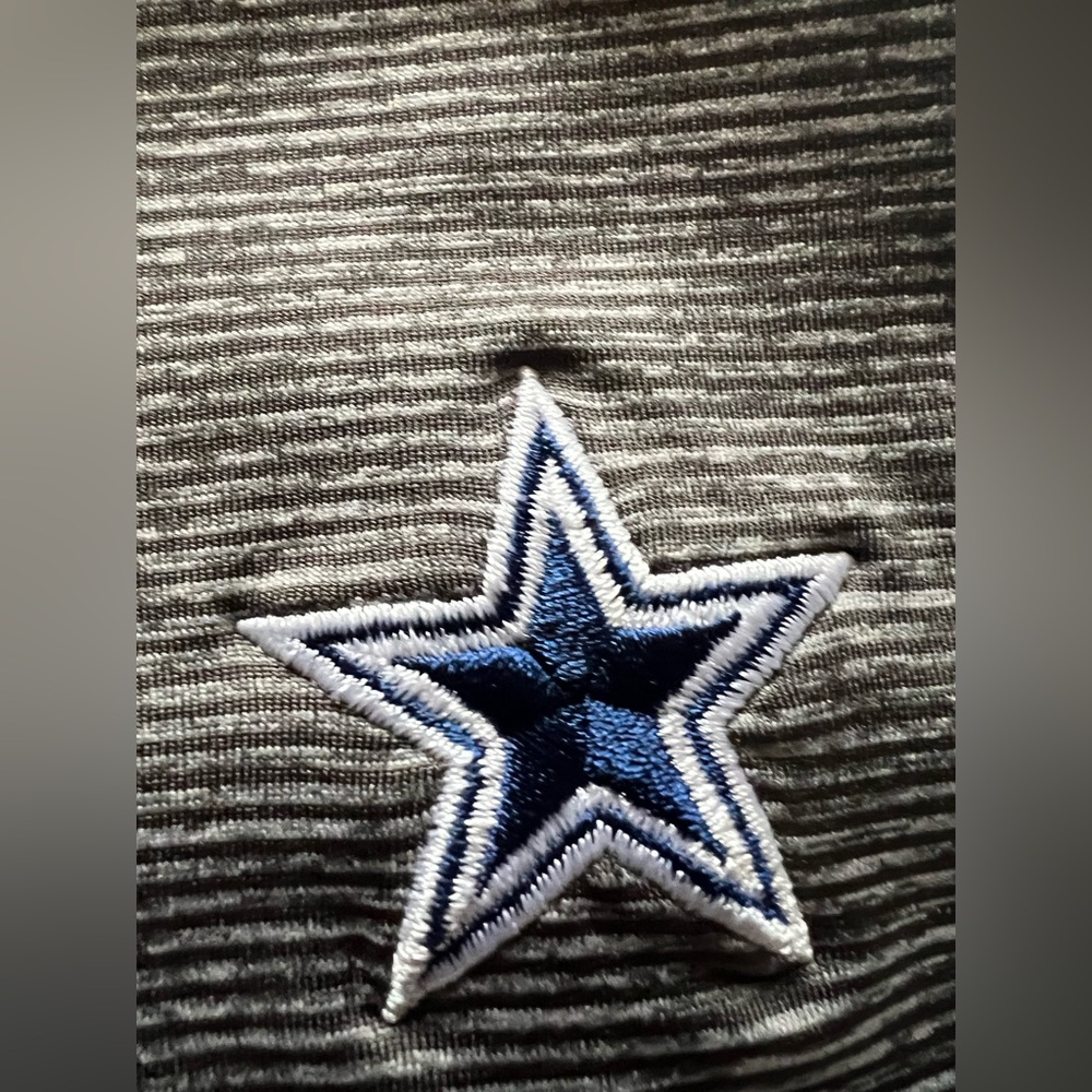 Vineyard Vines Performance Dallas Cowboys Polo Shirt Gray XL Stretch - Picture 5 of 7